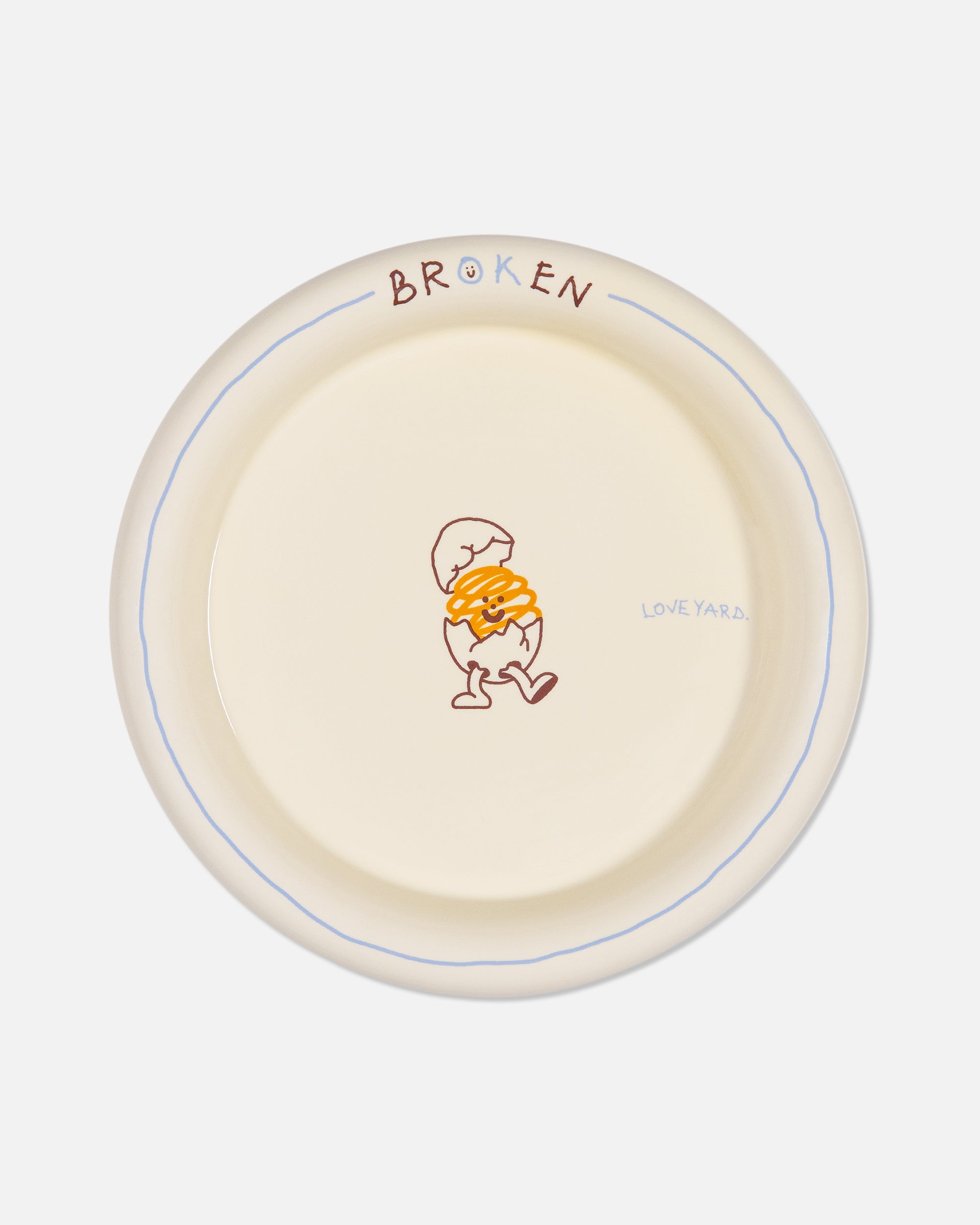 "BROKEN" DINING PLATE