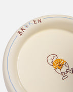 "BROKEN" DINING PLATE