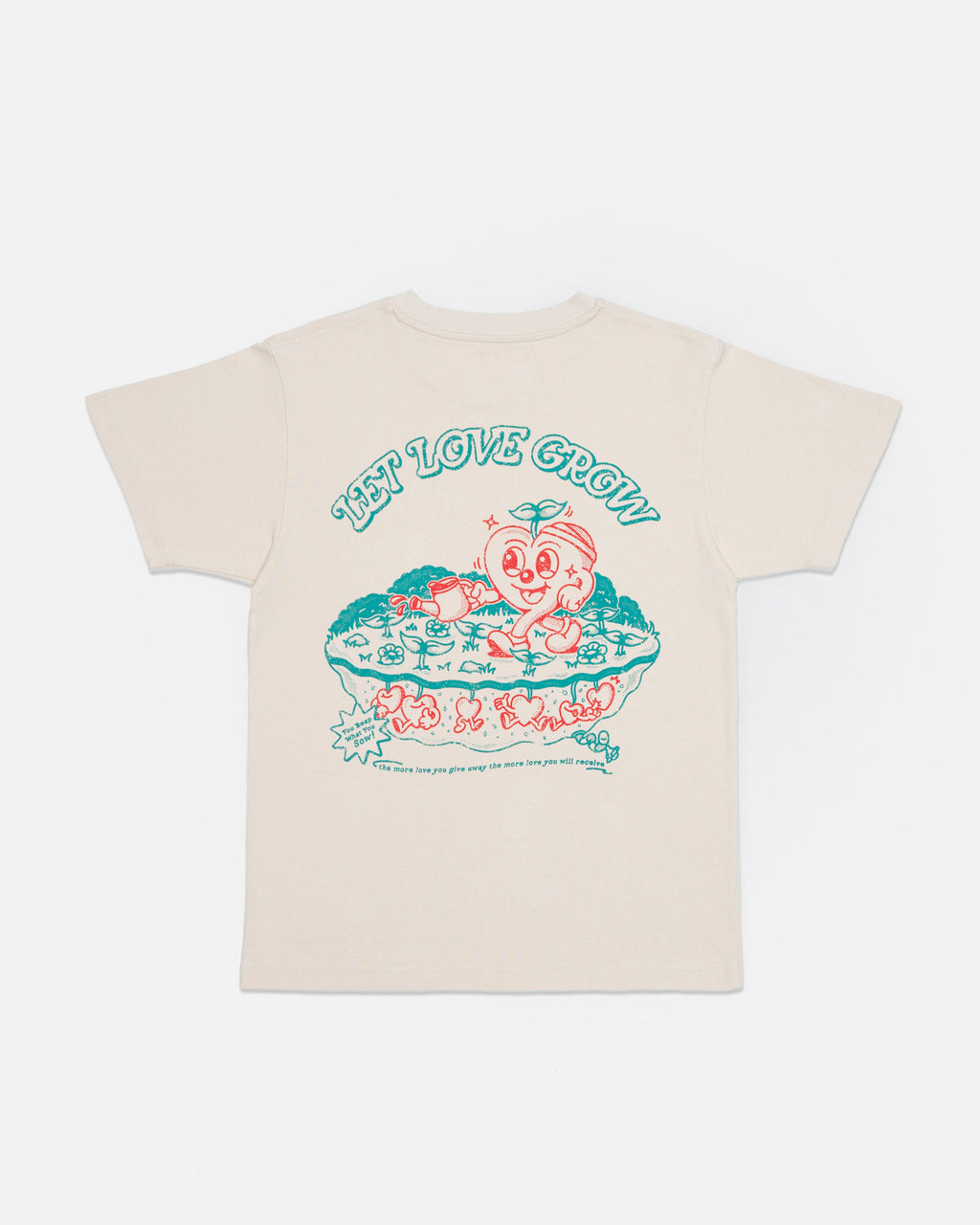 "LET LOVE GROW" TEE