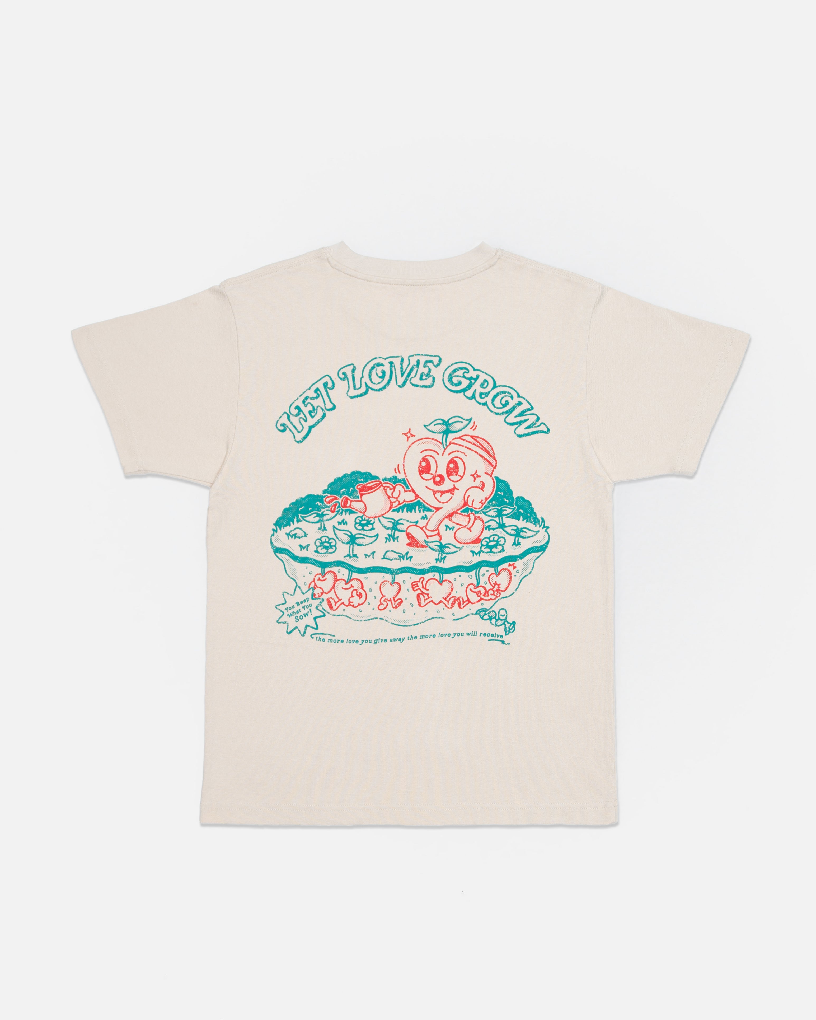 "LET LOVE GROW" TEE