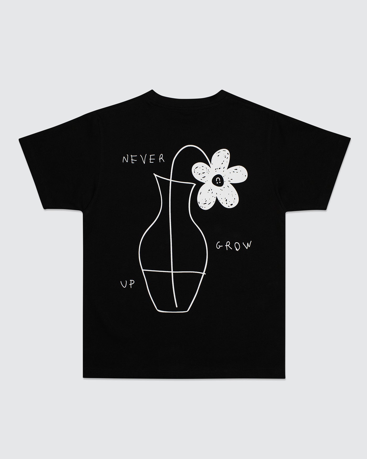 "NEVER GROW UP" TEE