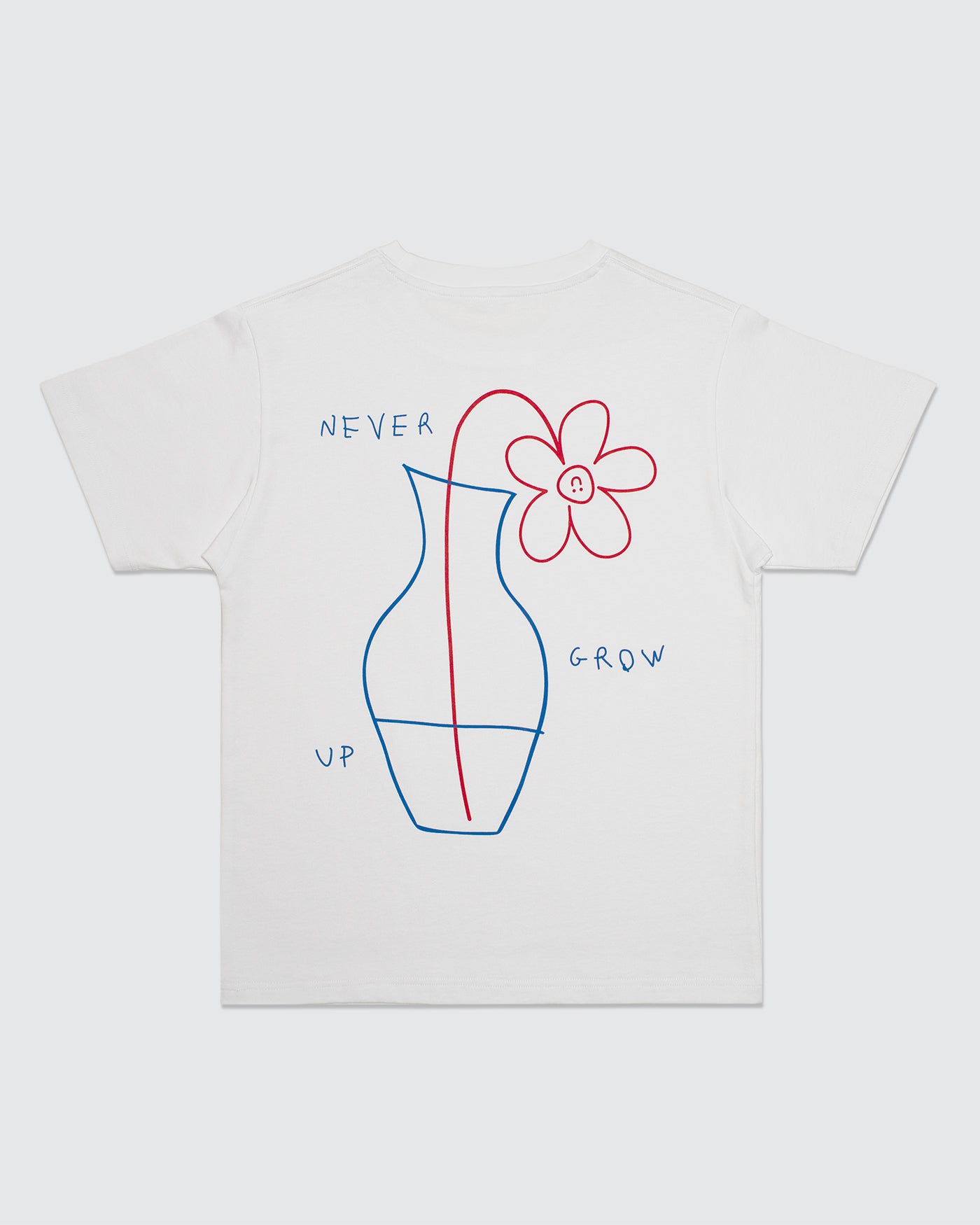 "NEVER GROW UP" TEE