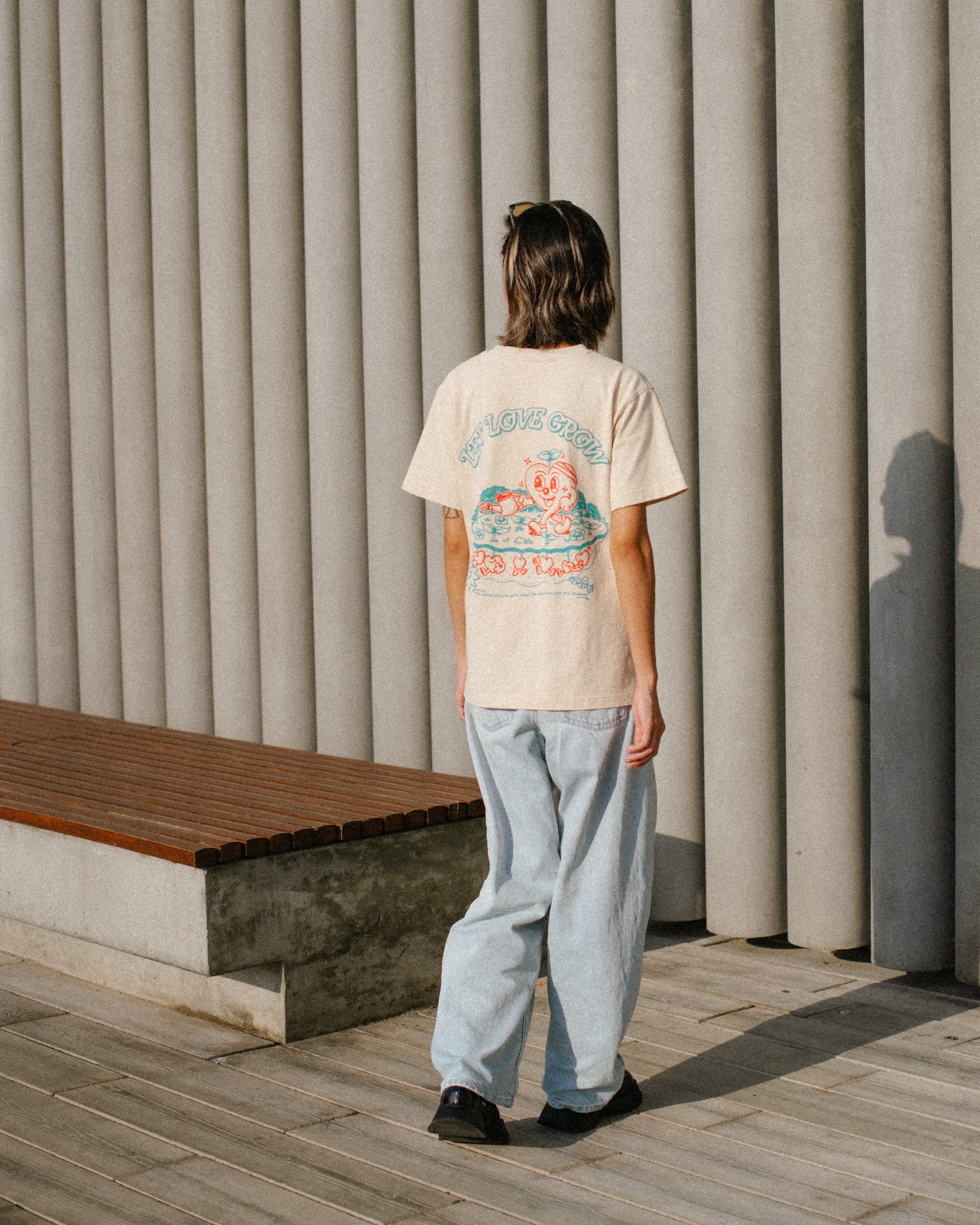 "LET LOVE GROW" TEE