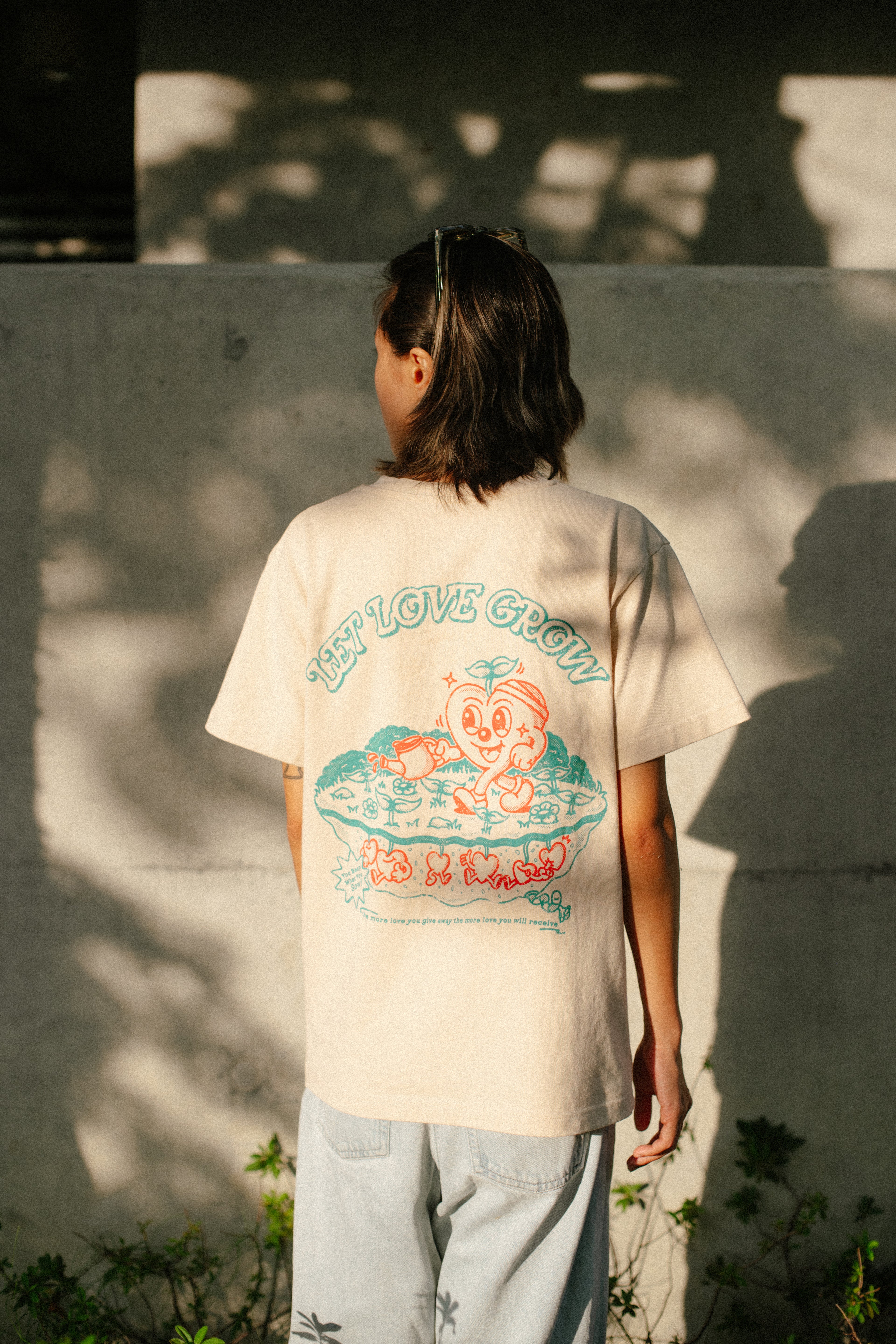 "LET LOVE GROW" TEE